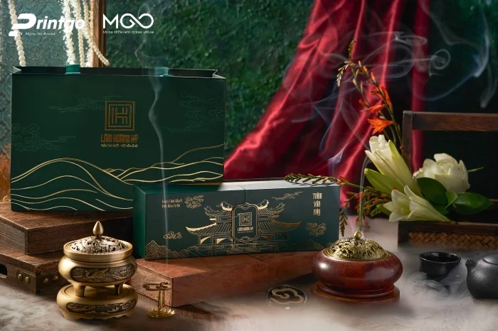 Câu chuyện bao bì thương hiệu trầm hương cao cấp Lâm Hoàng Kỳ do Printgo và Mgo thực hiện