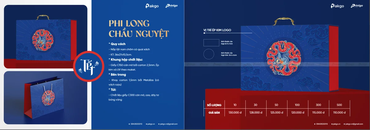 Sỉ, lẻ hộp đựng quà tết có sẵn 2025 trên toàn quốc