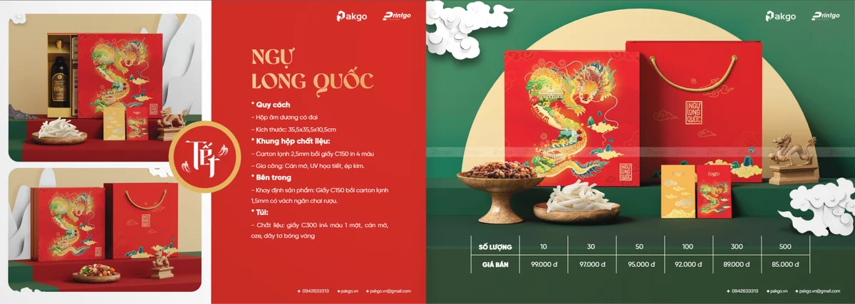Sỉ, lẻ hộp đựng quà tết có sẵn 2025 trên toàn quốc