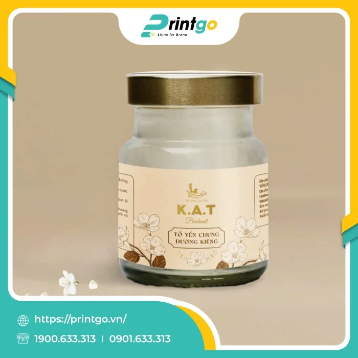 K.A.T Birdnest và Printgo: Thay đổi diện mạo, khoác lên màu áo mới cho yến sào thượng hạng