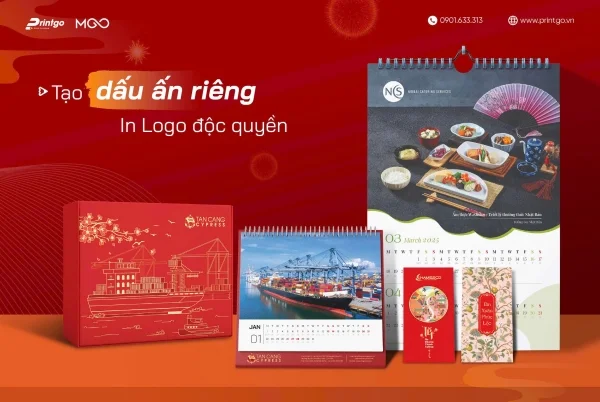Ưu đãi trọn bộ thiết kế và in lịch tết độc quyền