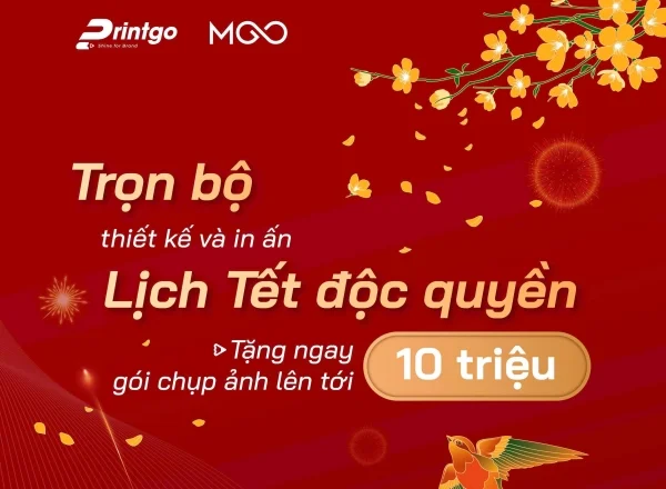 Thiết kế và in lịch tết độc quyền: Tặng ngay gói chụp ảnh lên đến 10 triệu đồng