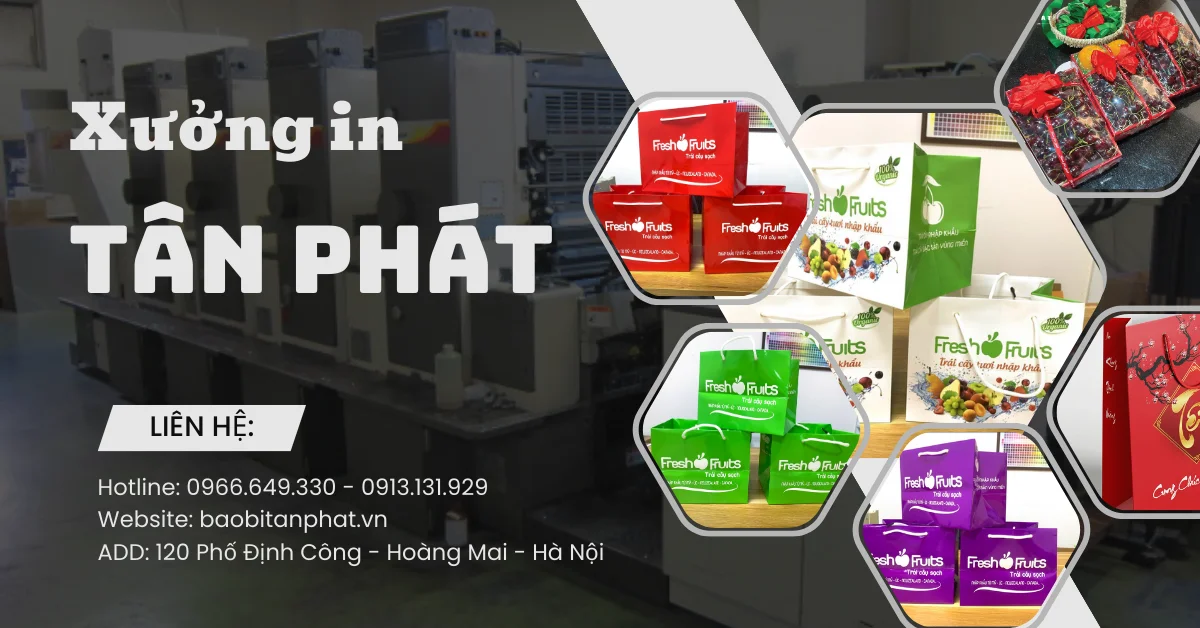 Địa chỉ 11 xưởng sản xuất hộp giấy uy tín, chuyên nghiệp, cao cấp tại Hà Nội