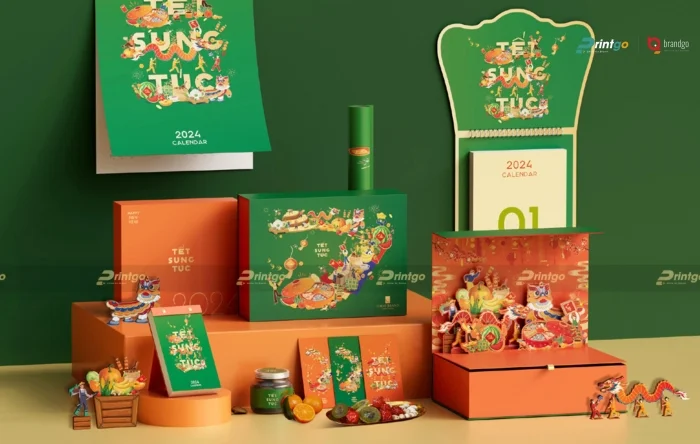 BST Nghênh Tân - Xuân Khởi Sắc do Printgo thiết kế độc quyền
