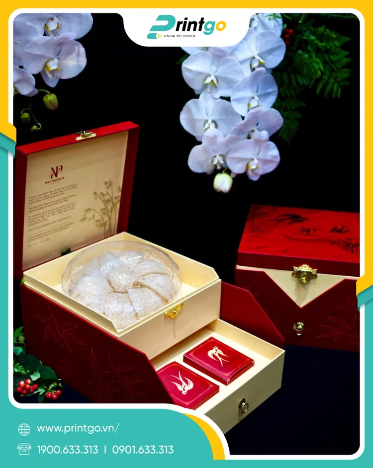 Printgo đồng hành cùng Luxury Ngọc Phương JB tạo nên những đột phát trên bao bì yến cao cấp