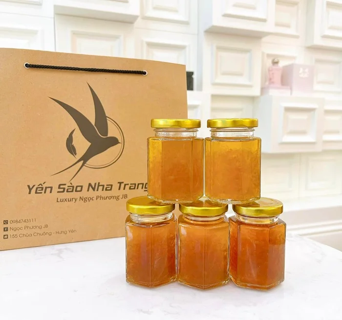 Hộp đựng yến sào những năm về trước