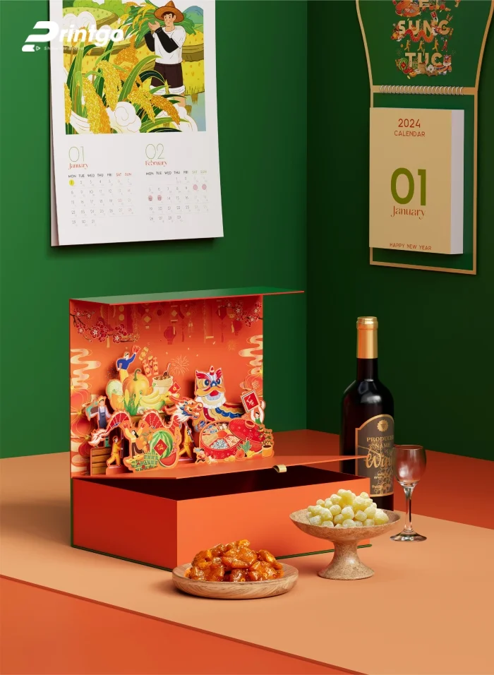 Review bộ ấn phẩm “Tết Sung Túc” món quà tết tạo dấu ấn riêng cho doanh nghiệp