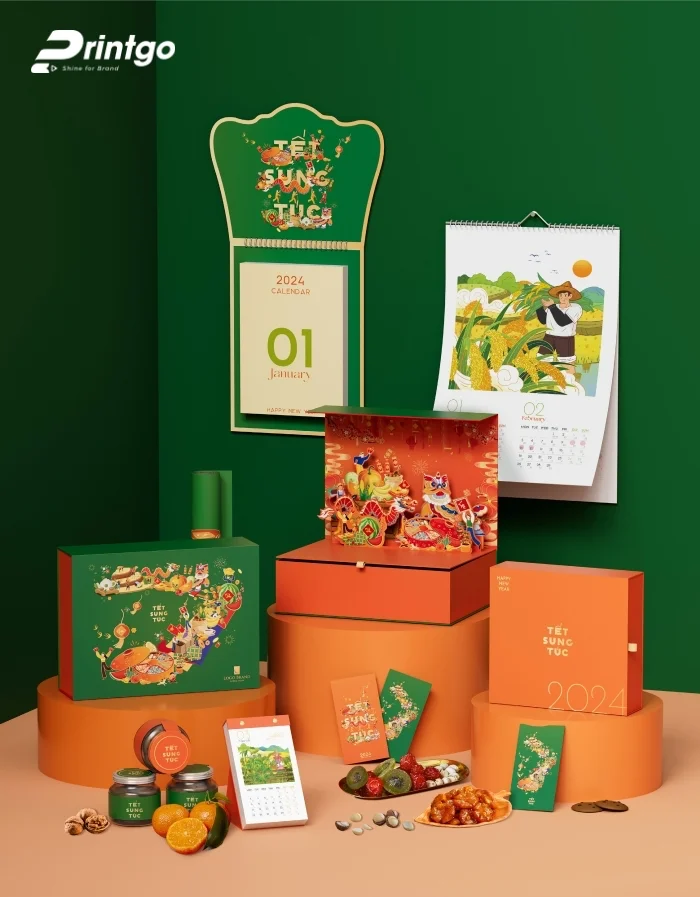 Review bộ ấn phẩm “Tết Sung Túc” món quà tết tạo dấu ấn riêng cho doanh nghiệp