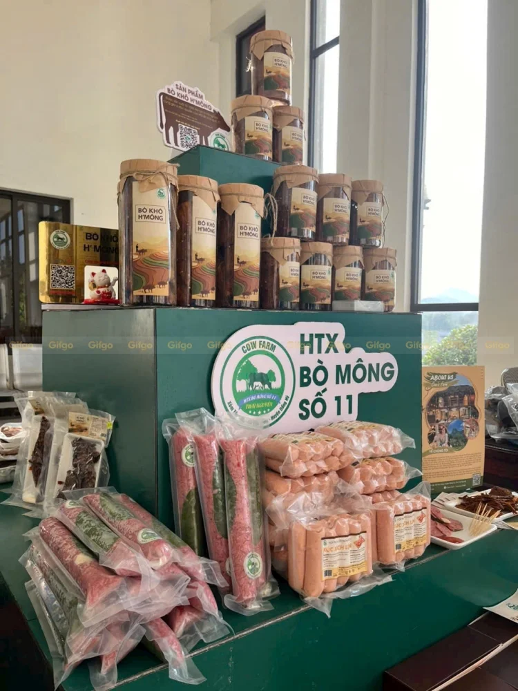 Cow Farm và Printgo: Thiết kế và in ấn bao bì Bò khô H'Mông đăng ký dự thi chứng nhận OCOP