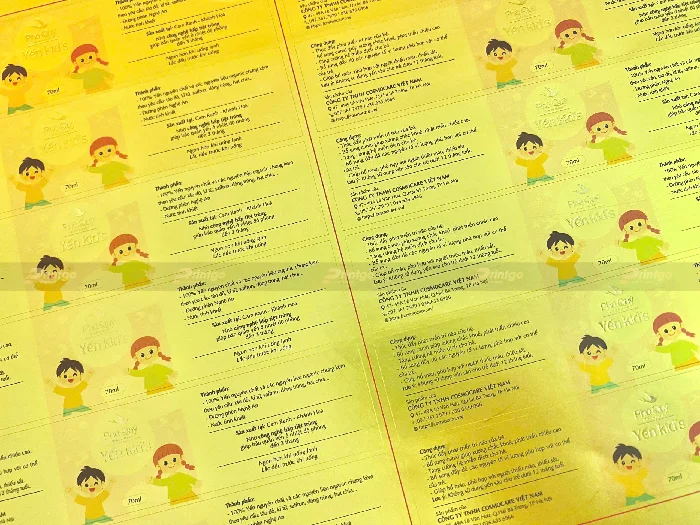 Dự án in ấn hộp đựng yến sào Phú Quý