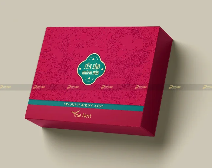 Dự án thiết kế và in hộp đựng yến sào TrueNest