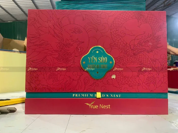 Dự án thiết kế và in hộp đựng yến sào TrueNest