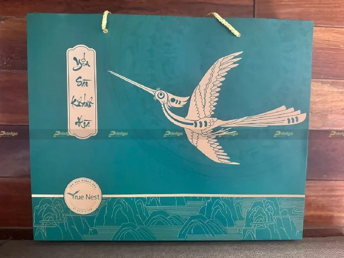 Dự án thiết kế và in hộp đựng yến sào TrueNest