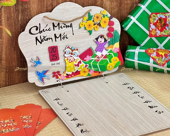 Vai trò của gia công ép kim lịch tết, cách chọn kích thước ép kim phù hợp