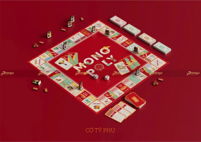In cờ tỷ phú theo yêu cầu - Hướng dẫn chi tiết luật, cách chơi game cờ tỷ phú