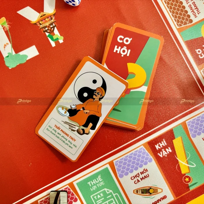 In cờ tỷ phú theo yêu cầu - Hướng dẫn chi tiết luật, cách chơi game cờ tỷ phú