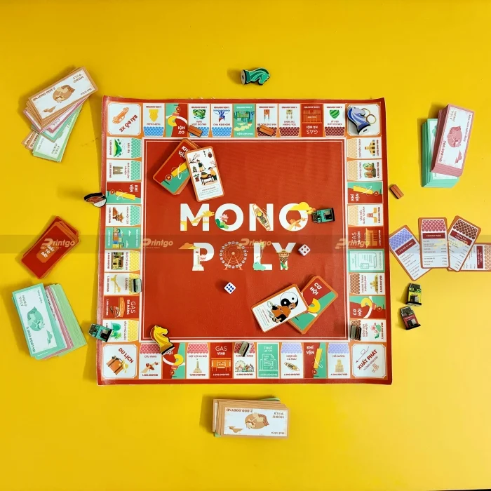 In cờ tỷ phú theo yêu cầu - Hướng dẫn chi tiết luật, cách chơi game cờ tỷ phú