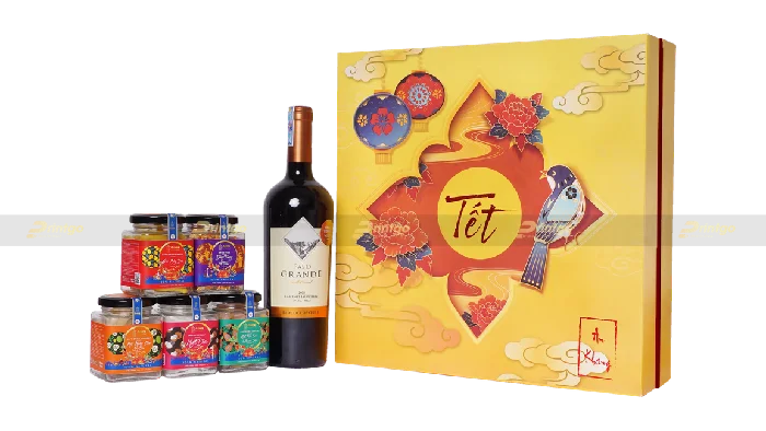 Printgo thiết kế và in hộp quà tết Azura, góp phần tạo nên vụ tết bội thu