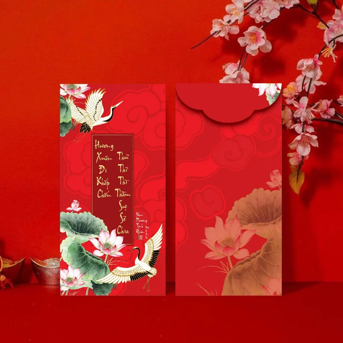 In bao lì xì ngân hàng: Cách tạo ấn tượng và nâng tầm thương hiệu
