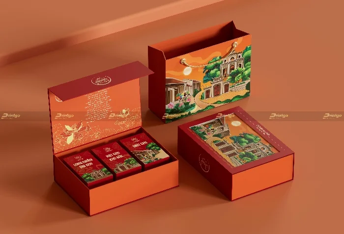 Dự án thiết kế và in hộp giấy đựng sản phẩm Dũng Hương