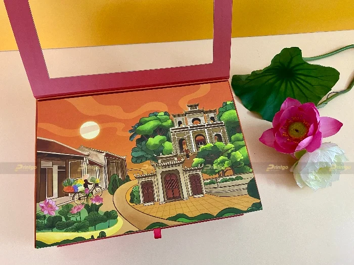 Dự án thiết kế và in hộp giấy đựng sản phẩm Dũng Hương