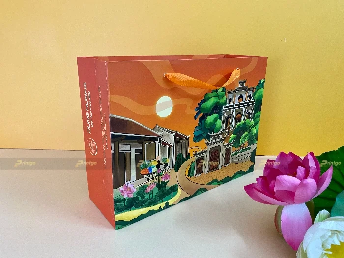 Dự án thiết kế và in hộp giấy đựng sản phẩm Dũng Hương