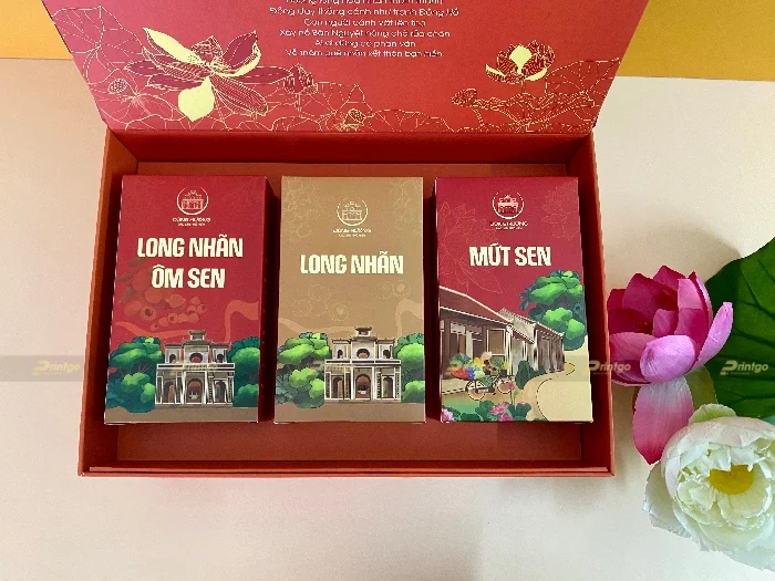 Dự án thiết kế và in hộp giấy đựng sản phẩm Dũng Hương