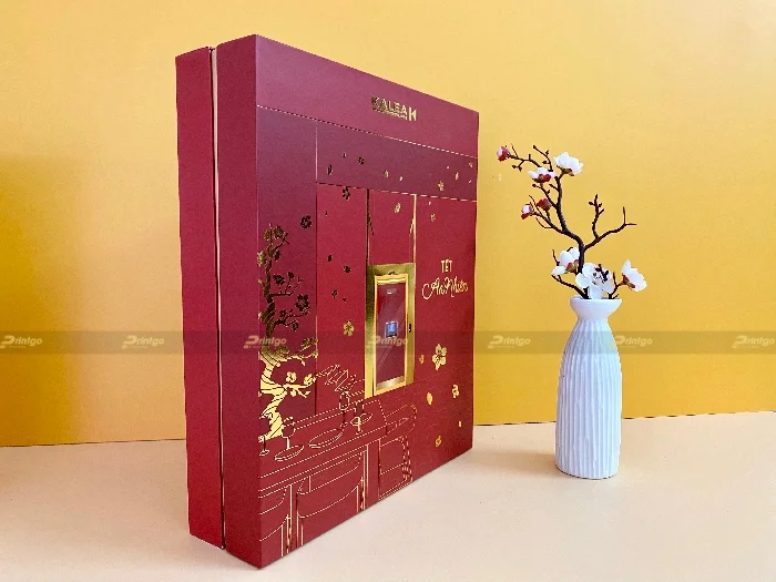 Dự án thiết kế và in hộp quà tết Cibes