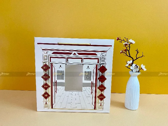 Dự án thiết kế và in hộp quà tết Cibes