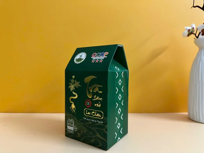 Thiết kế và in ấn hộp giấy Sâm núi Lai Châu