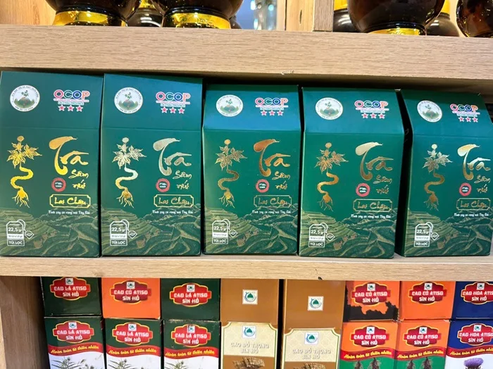 Thiết kế và in ấn hộp giấy Sâm núi Lai Châu