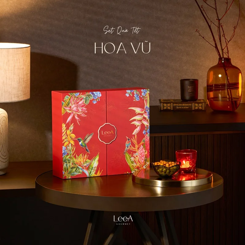 Dự án thiết kế và in hộp quà tết LeeA.Cake 2025
