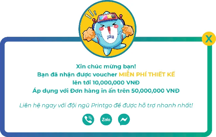 Printgo tri ân khách hàng với chương trình "Đặt in hôm nay - Quà liền tay"