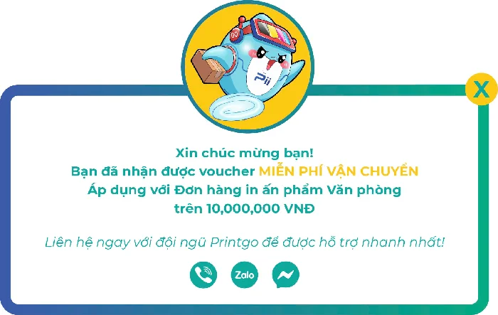 Printgo tri ân khách hàng với chương trình "Đặt in hôm nay - Quà liền tay"