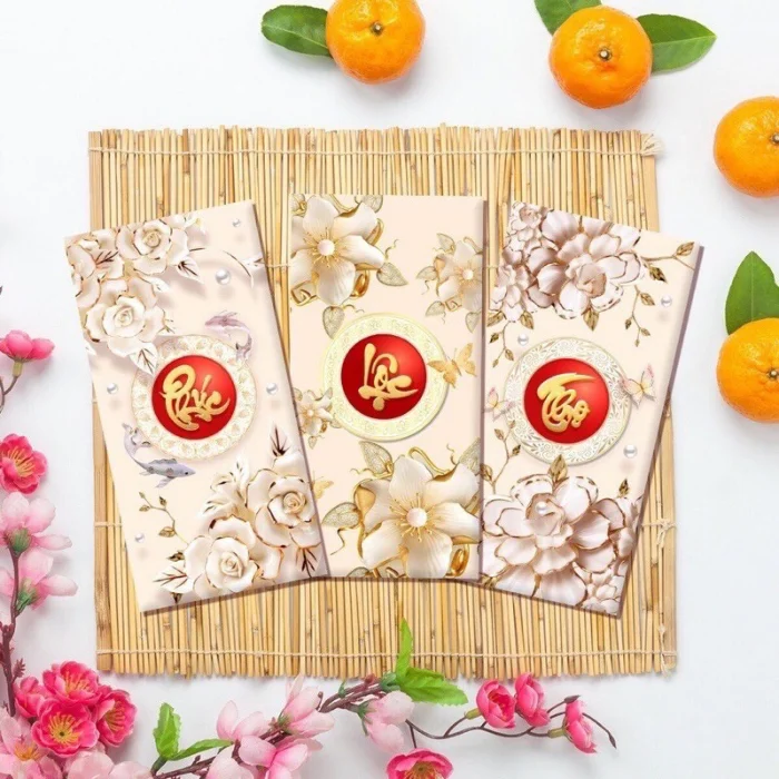Bao lì xì chữ Phúc - Biểu tượng may mắn trong dịp Tết Nguyên Đán