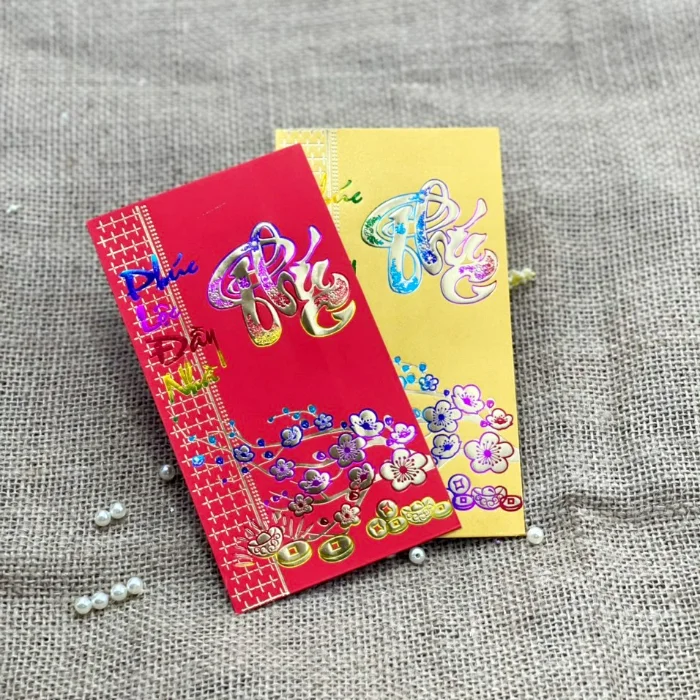 Bao lì xì chữ Phúc - Biểu tượng may mắn trong dịp Tết Nguyên Đán