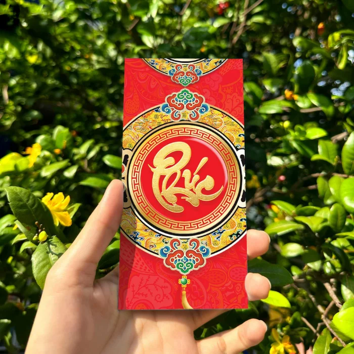 Bao lì xì chữ Phúc - Biểu tượng may mắn trong dịp Tết Nguyên Đán
