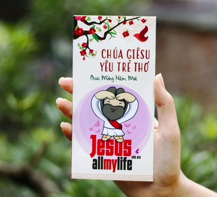 Bao lì xì công giáo - Những mẫu thiết kế độc đáo mang đến phước lành cho năm mới