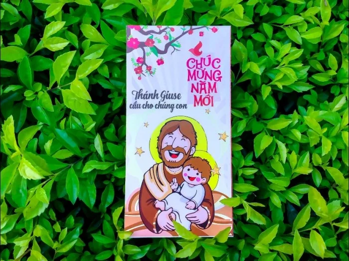 Bao lì xì công giáo - Những mẫu thiết kế độc đáo mang đến phước lành cho năm mới