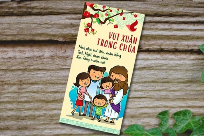 Bao lì xì công giáo - Những mẫu thiết kế độc đáo mang đến phước lành cho năm mới