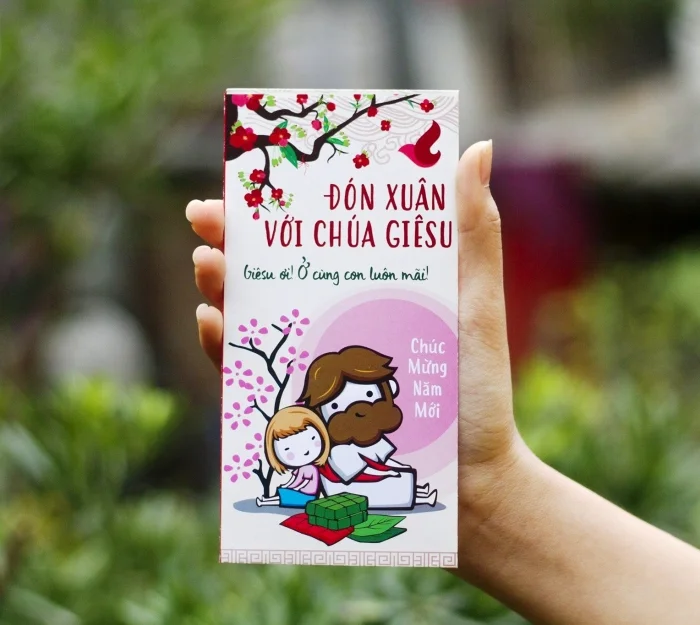 Bao lì xì công giáo - Những mẫu thiết kế độc đáo mang đến phước lành cho năm mới