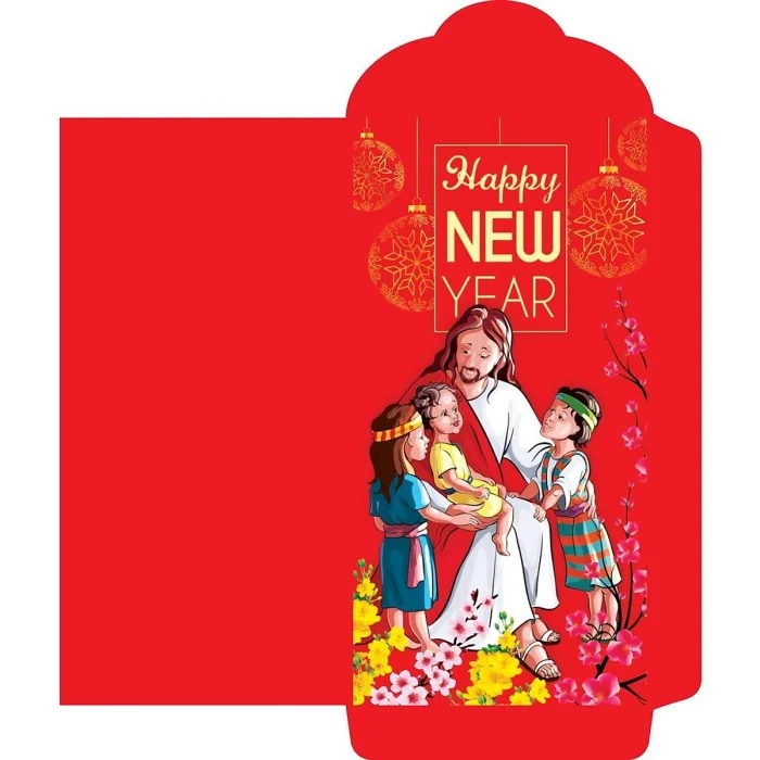 Bao lì xì công giáo - Những mẫu thiết kế độc đáo mang đến phước lành cho năm mới