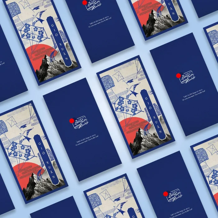 Tổng hợp các mẫu bao lì xì màu xanh đẹp, độc đáo cho năm mới 2025