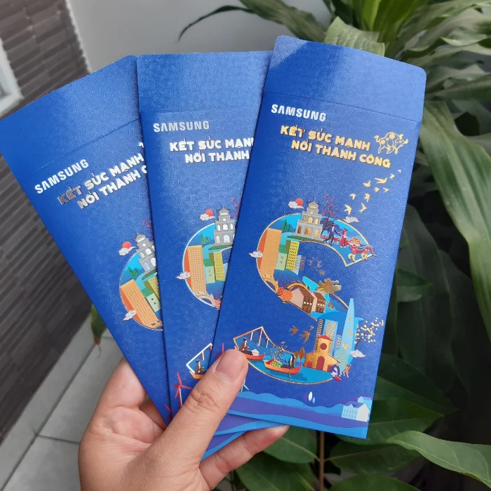 Tổng hợp các mẫu bao lì xì màu xanh đẹp, độc đáo cho năm mới 2025
