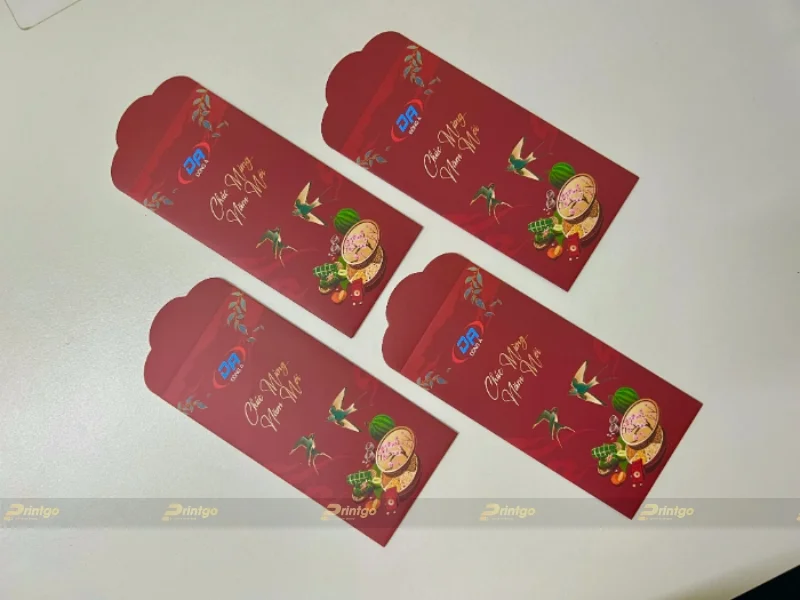 In bao lì xì ngân hàng: Cách tạo ấn tượng và nâng tầm thương hiệu