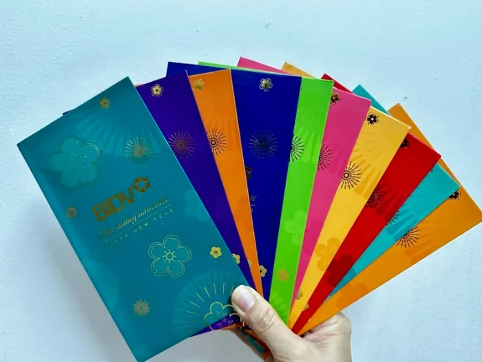 In bao lì xì ngân hàng Cách tạo ấn tượng và nâng tầm thương hiệu