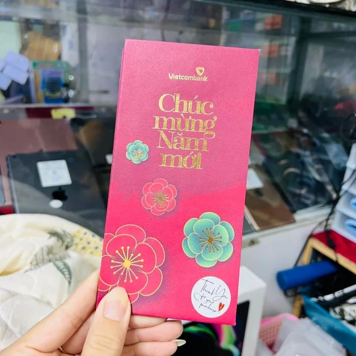 In bao lì xì ngân hàng: Cách tạo ấn tượng và nâng tầm thương hiệu