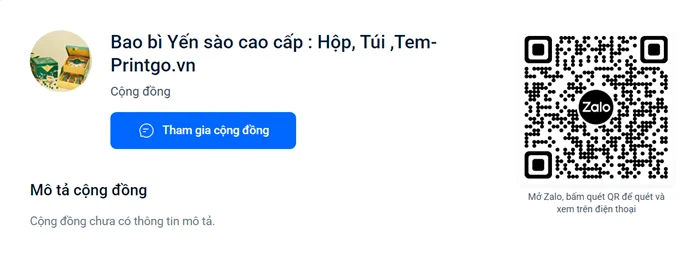 Khám phá danh sách cộng đồng nhóm zalo của Printgo - Kết nối và thành công