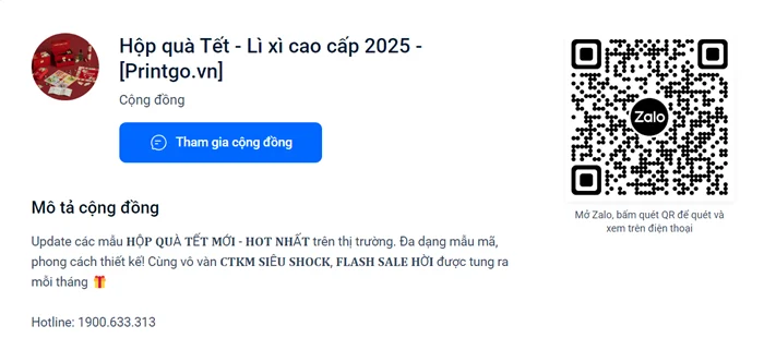 Khám phá danh sách cộng đồng nhóm zalo của Printgo - Kết nối và thành công
