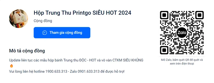 Khám phá danh sách cộng đồng nhóm zalo của Printgo - Kết nối và thành công